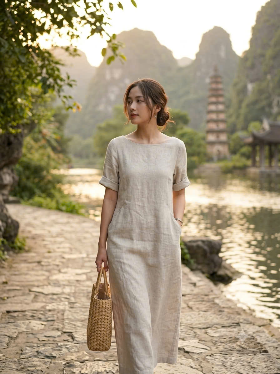 VÁY LINEN 